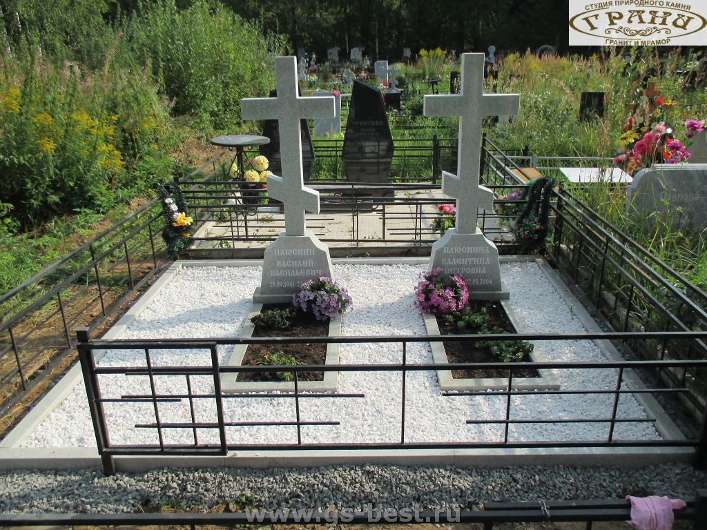 Благоустройство захоронений и могил на кладбище - Студия «Грани»